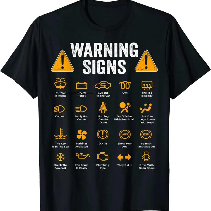 Funny Driving Warning Signs 101 Auto Mechanic Gift Driver T-Shirt Fashion Casual T Shirt Mens Tops Tees Casual
Funny Driving Warning Signs 101 Auto Mechanic Gift Driver T-Shirt Fashion Casual T Shirt Mens Tops Tees Casual