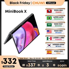 CHUWI MiniBook X Laptop Tablet 2 In 1 Intel N100 /N5100 10.51
