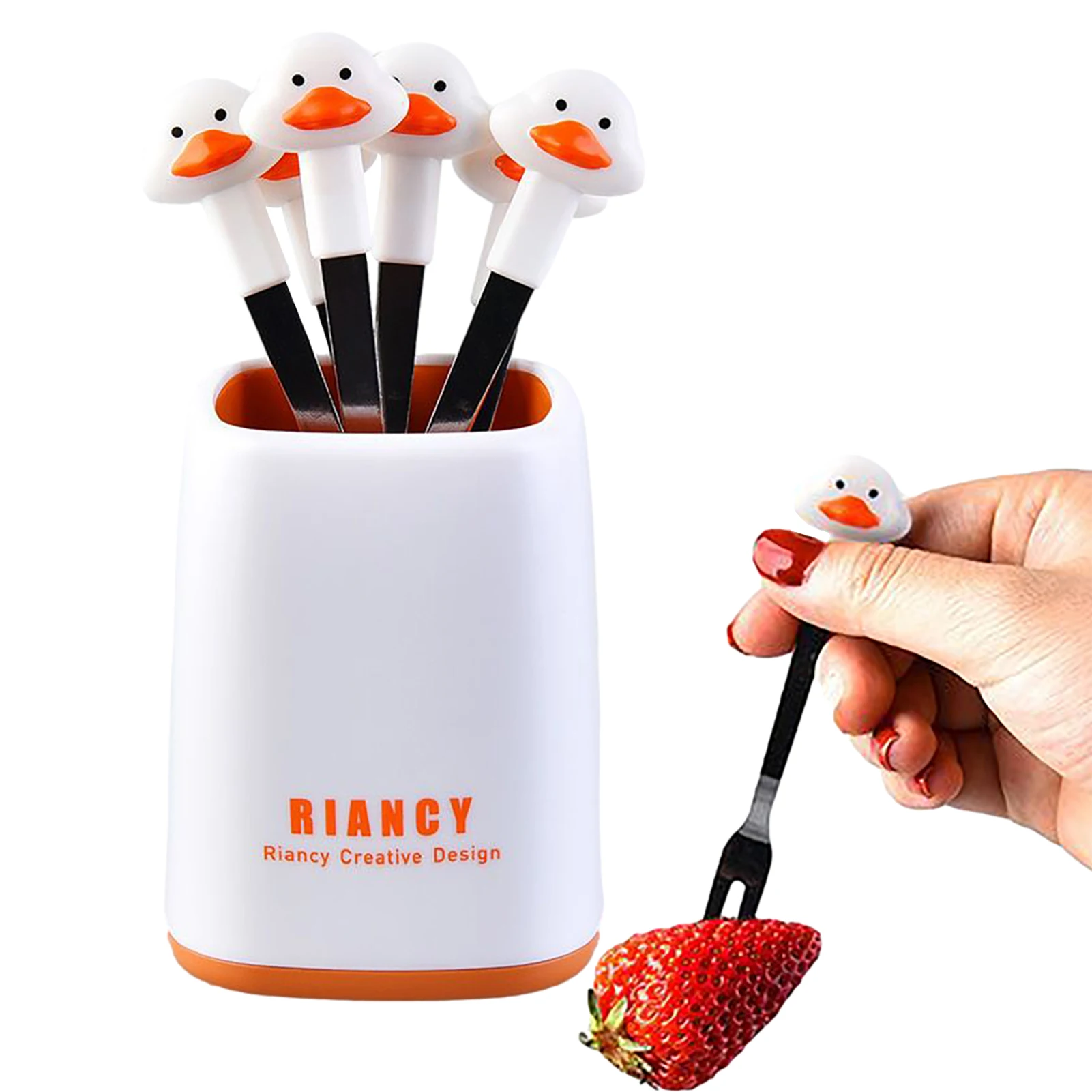 6pcs Animal Food Picks For Kids Stainless Steel Animal Bento Picks Fruit Forks Stainless Steel Decorative Toothpicks Tasting
6pcs Animal Food Picks For Kids Stainless Steel Animal Bento Picks Fruit Forks Stainless Steel Decorative Toothpicks Tasting