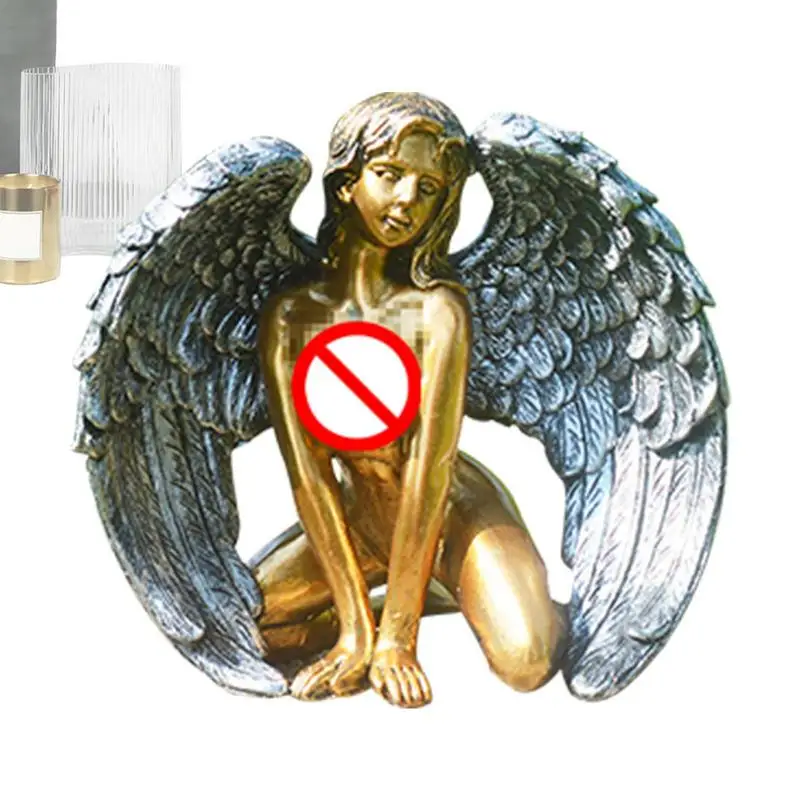 Resin Angel Figurines Creative Couple Angel Resin Sculpture Decorative Tool With Good Meaning For Bedroom Living Room Study Room
Resin Angel Figurines Creative Couple Angel Resin Sculpture Decorative Tool With Good Meaning For Bedroom Living Room Study Room