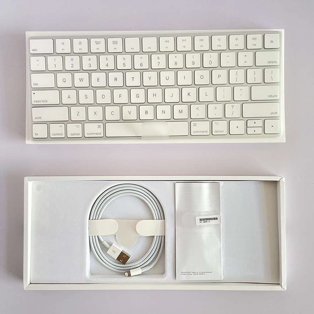 Original Magic Keyboard Bluetooth Keyboard for Apple MacBook Pro/MacBook Air/iMac/Mac Pro/ IPad 12.9/iPad 11/iPad Air/iPad Mini4
Original Magic Keyboard Bluetooth Keyboard for Apple MacBook Pro/MacBook Air/iMac/Mac Pro/ IPad 12.9/iPad 11/iPad Air/iPad Mini4