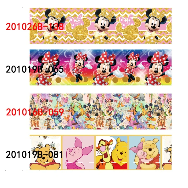 Printed Disney Mickey Mouse Cartoon Grosgrain Ribbon for Hairbows DIY 10yards Craft Supplies Handmade Materials
Printed Disney Mickey Mouse Cartoon Grosgrain Ribbon for Hairbows DIY 10yards Craft Supplies Handmade Materials