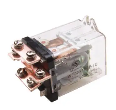 100A high power relay WJQX-100F-1C built-in arc extinguishing device JQX-100F 1 NO 1 NC
100A high power relay WJQX-100F-1C built-in arc extinguishing device JQX-100F 1 NO 1 NC