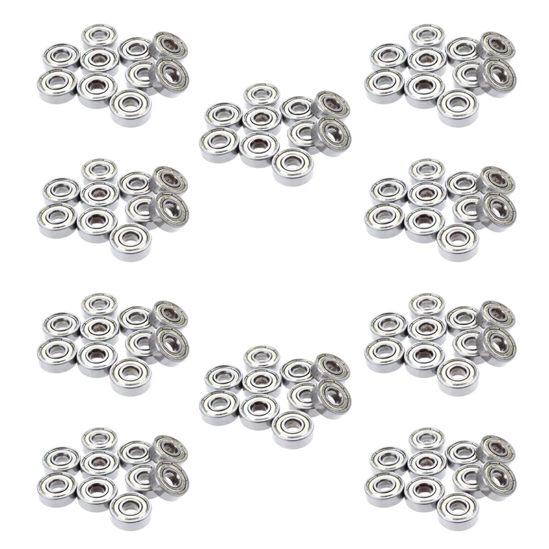 100 Pcs. Ball Bearings Miniature Deep Groove Ball Bearings 608 ZZ 8 X 22 X 7Mm Bearing Steel
100 Pcs. Ball Bearings Miniature Deep Groove Ball Bearings 608 ZZ 8 X 22 X 7Mm Bearing Steel