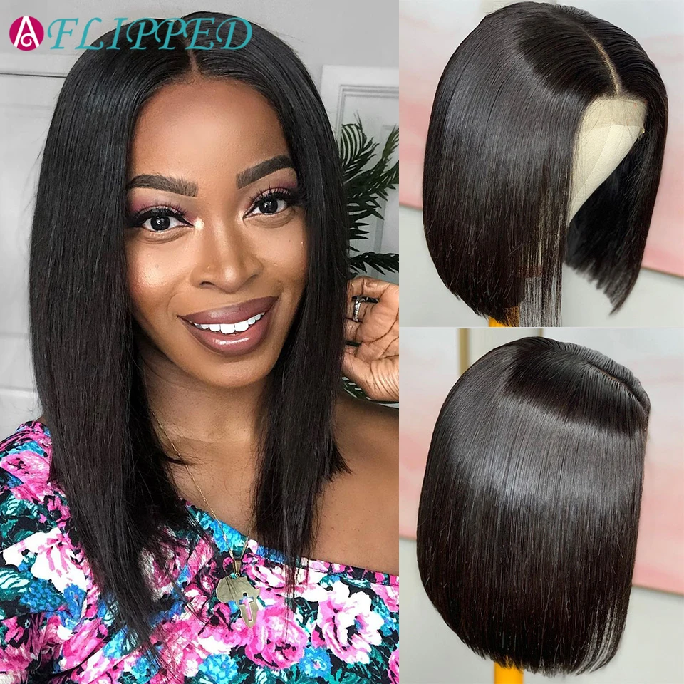 Short Bob Wig Bone Straight Human Hair Lace Wigs Pre Plucked 5x5x1 Closure Wig Brazilian Hair For Women T Part Short Bob Wigs
Short Bob Wig Bone Straight Human Hair Lace Wigs Pre Plucked 5x5x1 Closure Wig Brazilian Hair For Women T Part Short Bob Wigs