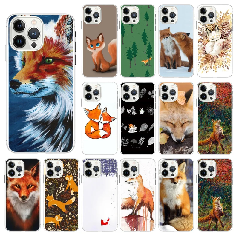 Cute Fox In Autumn leaves forest Phone Case For iphone 13 12 11 Pro Max Case For iphone XS MAX X XR SE2 8 7 Plus case
Cute Fox In Autumn leaves forest Phone Case For iphone 13 12 11 Pro Max Case For iphone XS MAX X XR SE2 8 7 Plus case