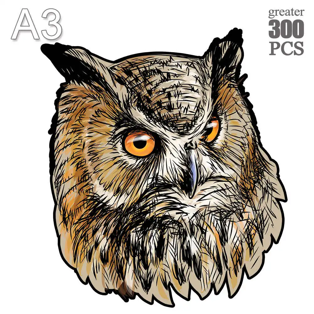Wooden Animal Jigsaw Puzzle owl 3D DIY Wooden Puzzles For Adults Kids Interactive Games Birthday Gifts Wooden Puzzles 2022
Wooden Animal Jigsaw Puzzle owl 3D DIY Wooden Puzzles For Adults Kids Interactive Games Birthday Gifts Wooden Puzzles 2022