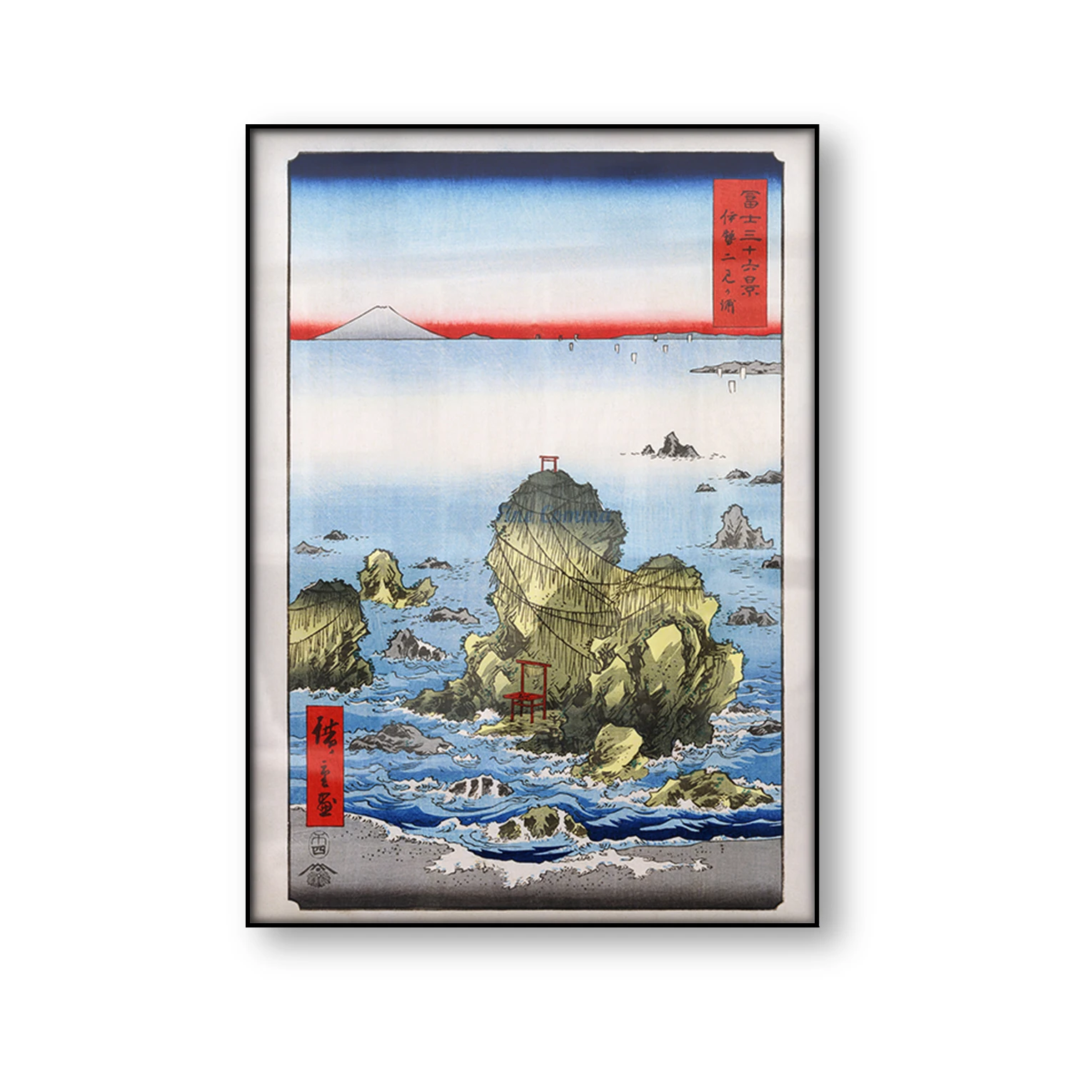 Ise Futamigaura Utagawa Hiroshige Vintage Japanese Art Poster Wall Art Painting Canvas Print Japan Landscape Wall Painting Decor
Ise Futamigaura Utagawa Hiroshige Vintage Japanese Art Poster Wall Art Painting Canvas Print Japan Landscape Wall Painting Decor