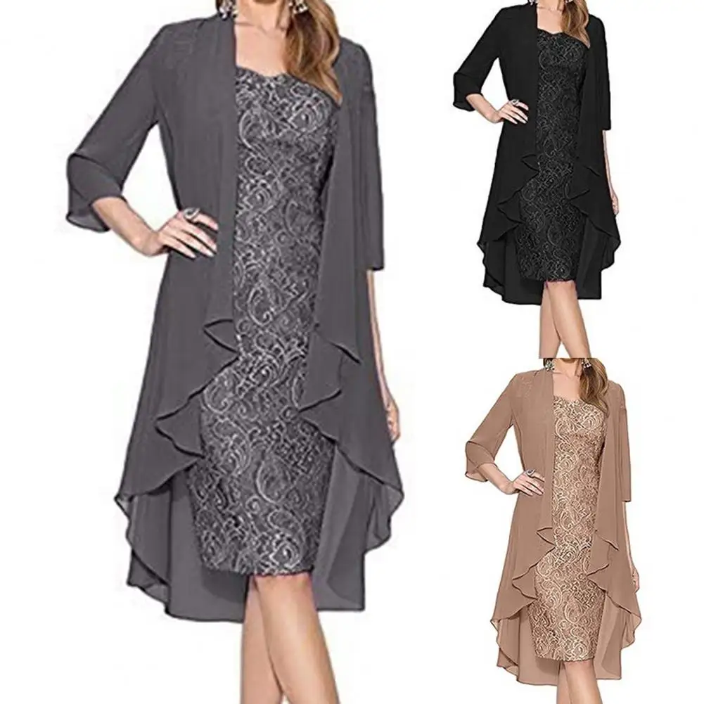 1 Set Cardigan Dress Unique Delicate Skin Touch Elastic Visual Effect Girls Dress for Gathering Women Dress Girls Dress
1 Set Cardigan Dress Unique Delicate Skin Touch Elastic Visual Effect Girls Dress for Gathering Women Dress Girls Dress