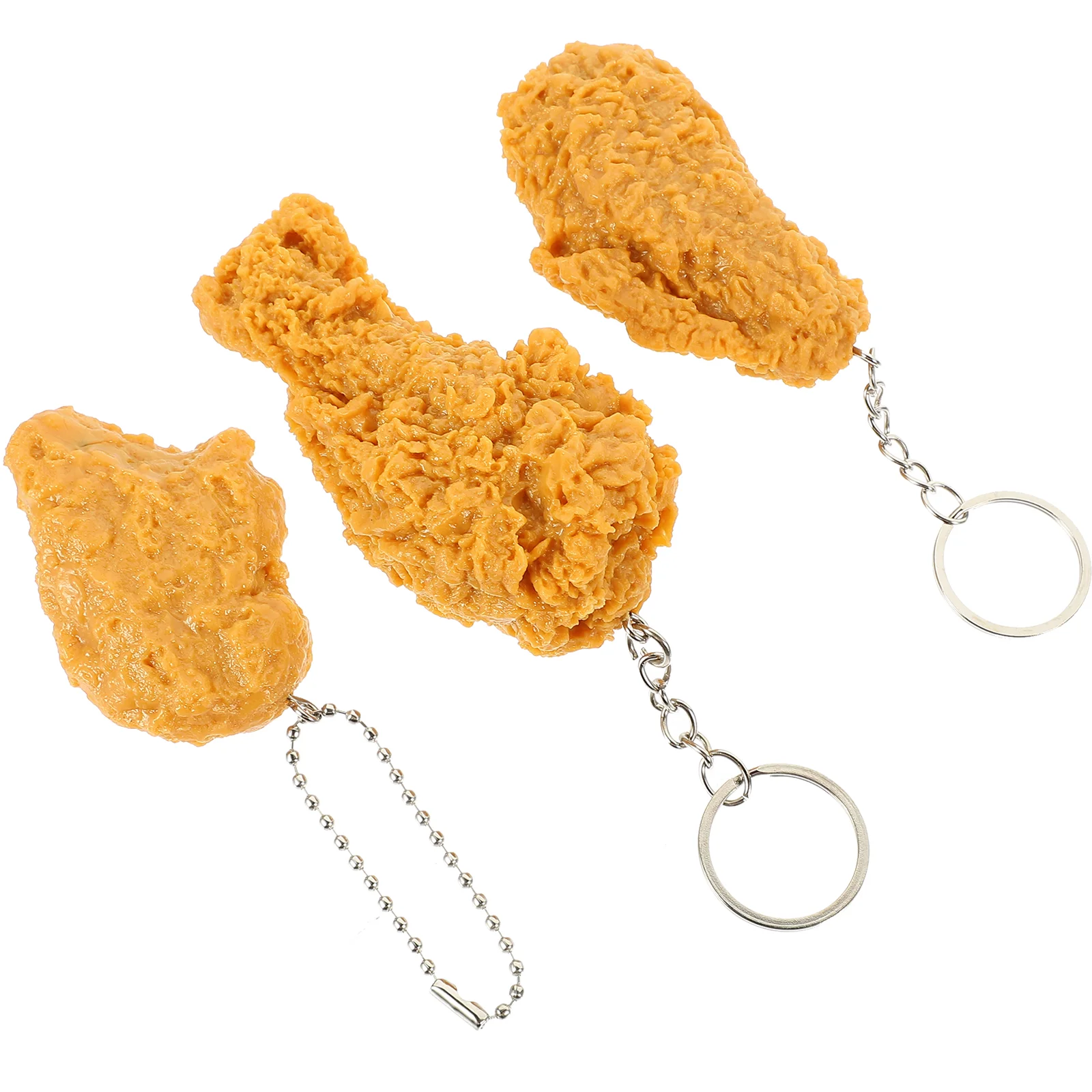 3 Pcs Backpacking Food Chicken Keychain Purse Charms Funny Nuggets Kids Keychains French Fries Pendant Simulation Leg
3 Pcs Backpacking Food Chicken Keychain Purse Charms Funny Nuggets Kids Keychains French Fries Pendant Simulation Leg