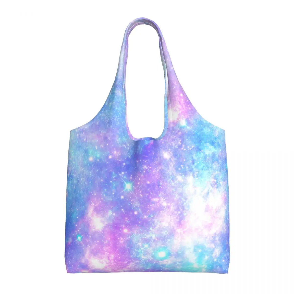 Pink Blue Galaxy Shopping Bag Colorful Outer Space Woman Fashion Handbags Funny Polyester Business Bags
Pink Blue Galaxy Shopping Bag Colorful Outer Space Woman Fashion Handbags Funny Polyester Business Bags