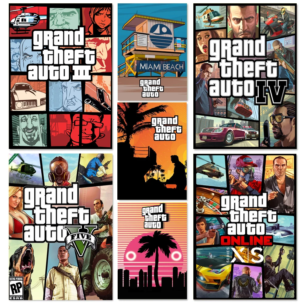 Лидер продаж, видео для игр, Grand Theft, автомобильное искусство, Декор, картина, качественная Картина на холсте, плакат, печать, настенное искусс...
Лидер продаж, видео для игр, Grand Theft, автомобильное искусство, Декор, картина, качественная Картина на холсте, плакат, печать, настенное искусс...