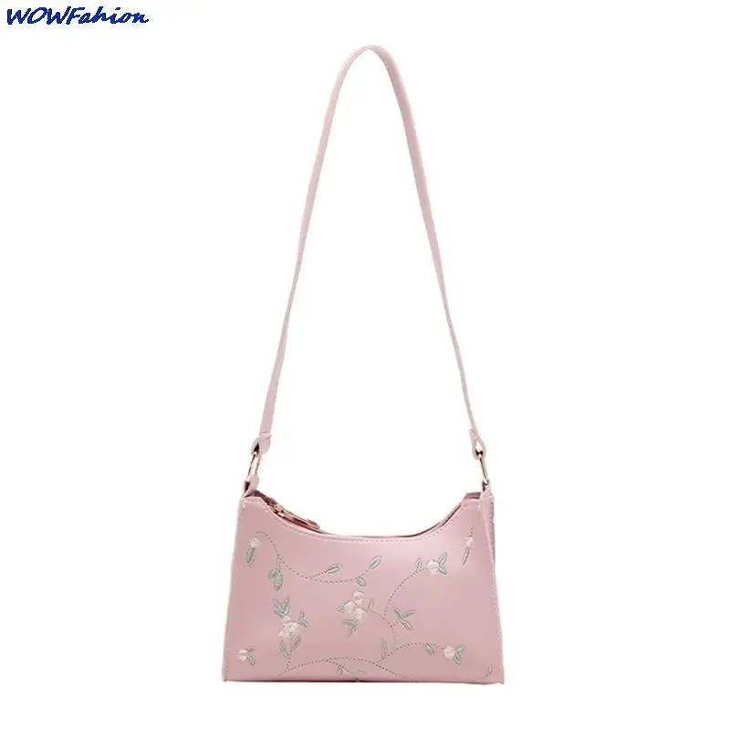 Fashion Lace Floral Stitching Shoulder Bag for Women Soft PU Leather Underarm Bags Beach Travel Handbag Girls Small Tote Bag
Fashion Lace Floral Stitching Shoulder Bag for Women Soft PU Leather Underarm Bags Beach Travel Handbag Girls Small Tote Bag