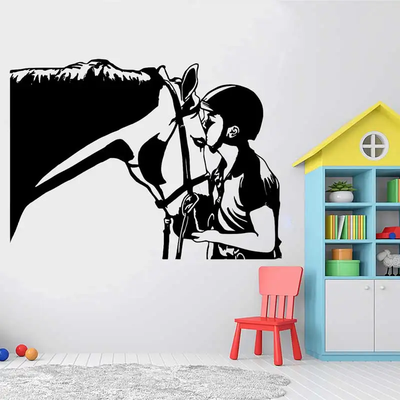 Girls & Horses Vinyl Wall Stickers Equestrian Race Horse Farm Stables Kids Bedroom Home Living Room Decor Decals Unique Gifts 9
Girls & Horses Vinyl Wall Stickers Equestrian Race Horse Farm Stables Kids Bedroom Home Living Room Decor Decals Unique Gifts 9