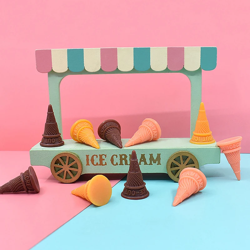 5 шт., миниатюрные конусы для кукольного домика 
5 шт., миниатюрные конусы для кукольного домика