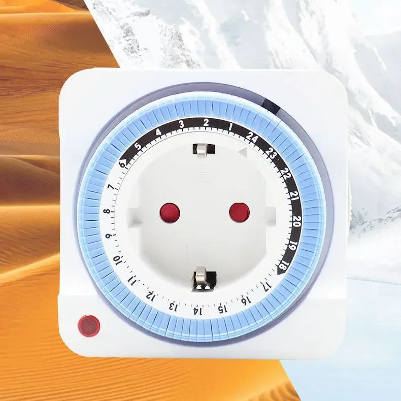 Женский Механический таймер, 16 А, 24 часа, автоматическое отключение, таймер, таймер, выключатель, подходит для дома
Женский Механический таймер, 16 А, 24 часа, автоматическое отключение, таймер, таймер, выключатель, подходит для дома