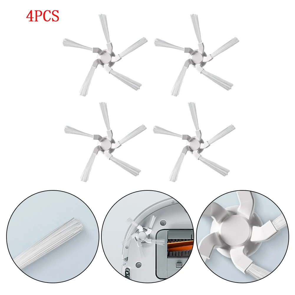 Robot Vacuum Side Brushes 4 Pcs Replacement Part Sweep Robot Sweeper Accessories Tool Attachment Vacuum Accessories
Robot Vacuum Side Brushes 4 Pcs Replacement Part Sweep Robot Sweeper Accessories Tool Attachment Vacuum Accessories