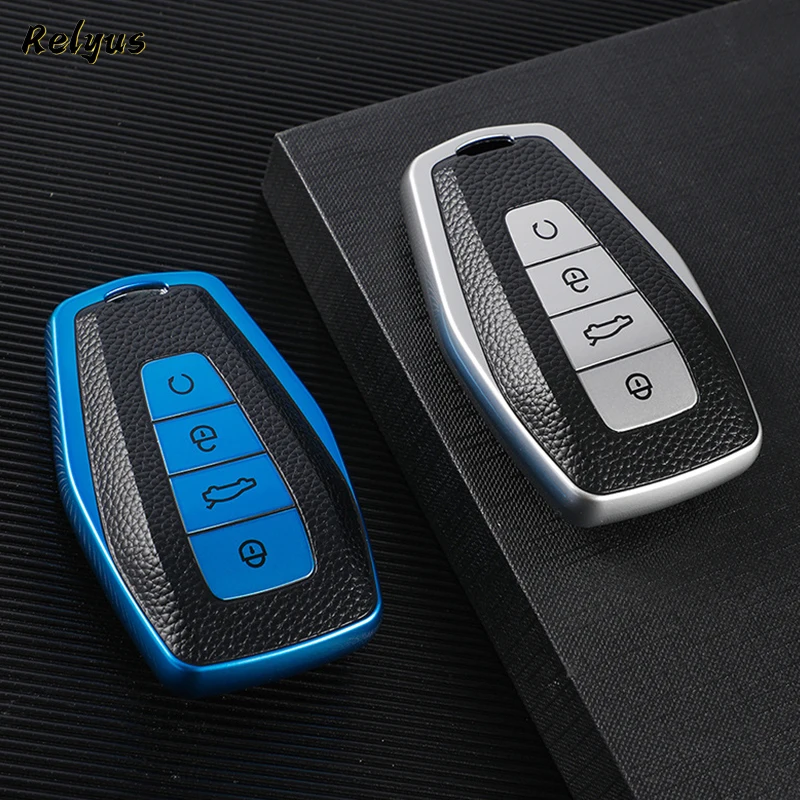 TPU Leather Remote Car Key Case Cover Holder for Geely Coolray Atlas Boyue NL3 Emgrand X7 EX7 SUV GT GC9 Borui Protector Shell
TPU Leather Remote Car Key Case Cover Holder for Geely Coolray Atlas Boyue NL3 Emgrand X7 EX7 SUV GT GC9 Borui Protector Shell