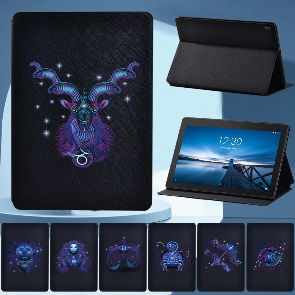 Tablet Stand Case for Lenovo Tab E10 TB-X104F/Tab M10 X605F X505F/Tab M10 PLUS X606F X Pu Leather Zodiac Pattern Portable Covers
Tablet Stand Case for Lenovo Tab E10 TB-X104F/Tab M10 X605F X505F/Tab M10 PLUS X606F X Pu Leather Zodiac Pattern Portable Covers
