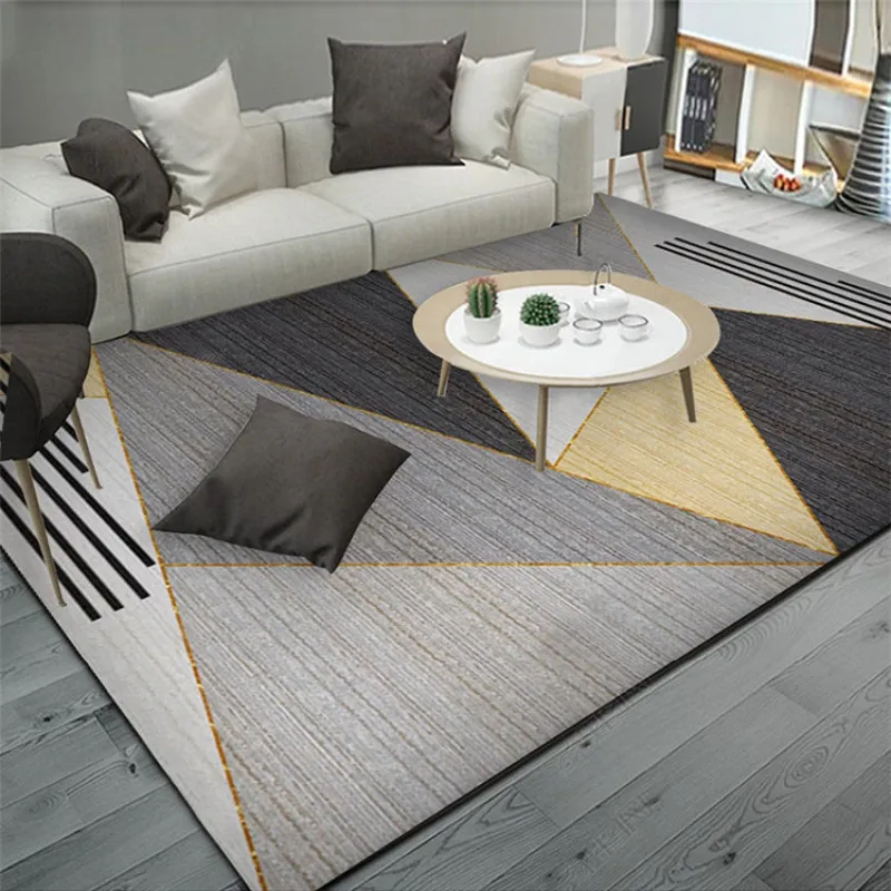 Geometric Rugs Irregular Pattern Lines Fresh and Clean Rugs Large Floor Mats Suitable for Bedroom Living Room Kitchen Bathroom
Geometric Rugs Irregular Pattern Lines Fresh and Clean Rugs Large Floor Mats Suitable for Bedroom Living Room Kitchen Bathroom