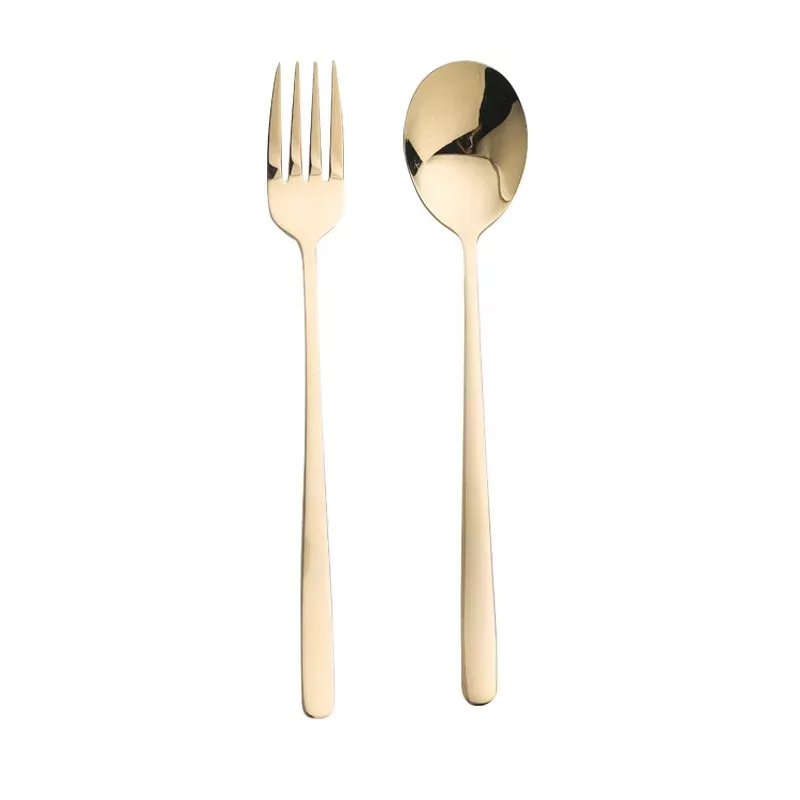 7pcs Korean Fork Spoon Long Handle 18/8 Stainless Steel Longer Tea/Coffee Gold Spoons Dessert Scoop Table Fork Tableware Set
7pcs Korean Fork Spoon Long Handle 18/8 Stainless Steel Longer Tea/Coffee Gold Spoons Dessert Scoop Table Fork Tableware Set