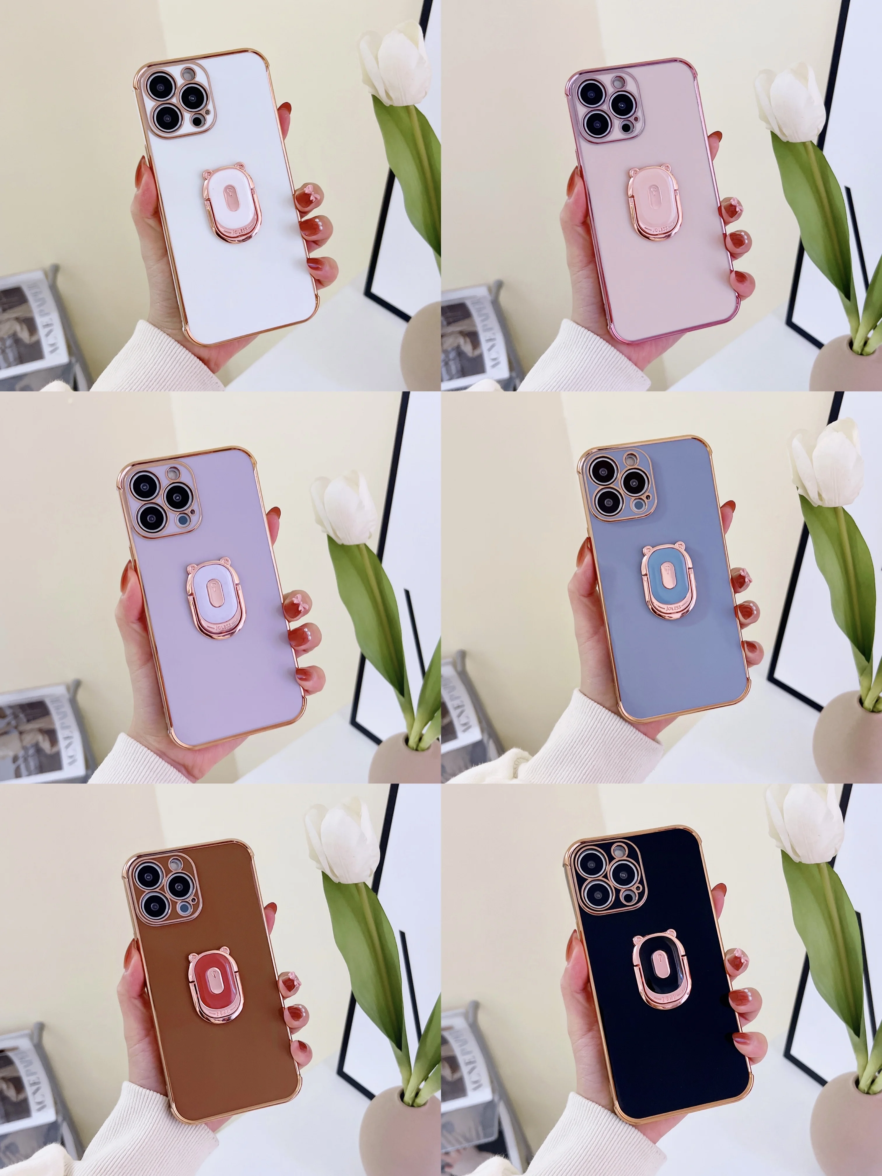 For Iphone 13mini 11 12Promax Luxury Original Electroplating Mini Stand High Quality Shockproof Phone Case X XR XS max 78 Plus F
For Iphone 13mini 11 12Promax Luxury Original Electroplating Mini Stand High Quality Shockproof Phone Case X XR XS max 78 Plus F