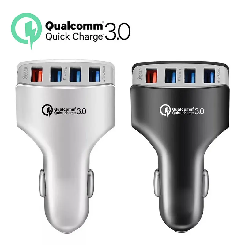 100pcs Car Charger Quick 4 Usb Ports Fast charging QC3.0 Car Phone Charger For iPhone Samsung S10 Car Mobile Phone Chargers
100pcs Car Charger Quick 4 Usb Ports Fast charging QC3.0 Car Phone Charger For iPhone Samsung S10 Car Mobile Phone Chargers