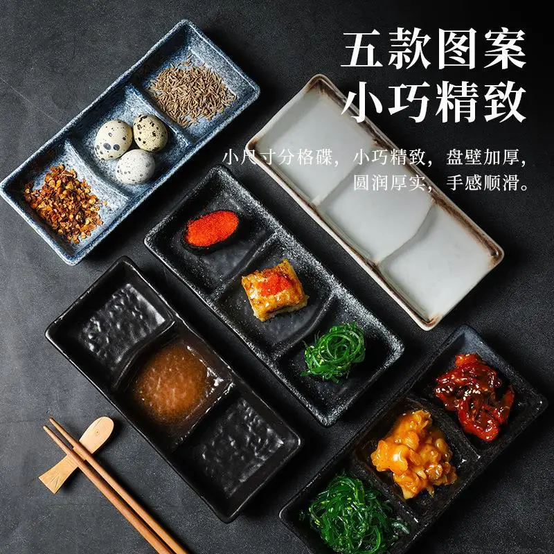 

Керамическая квадратная тарелка для соуса, блюдо для суши в японском стиле, тарелка для ароматизаторов суши, горчицы, соевый соус, поднос для перца с цветком вишни