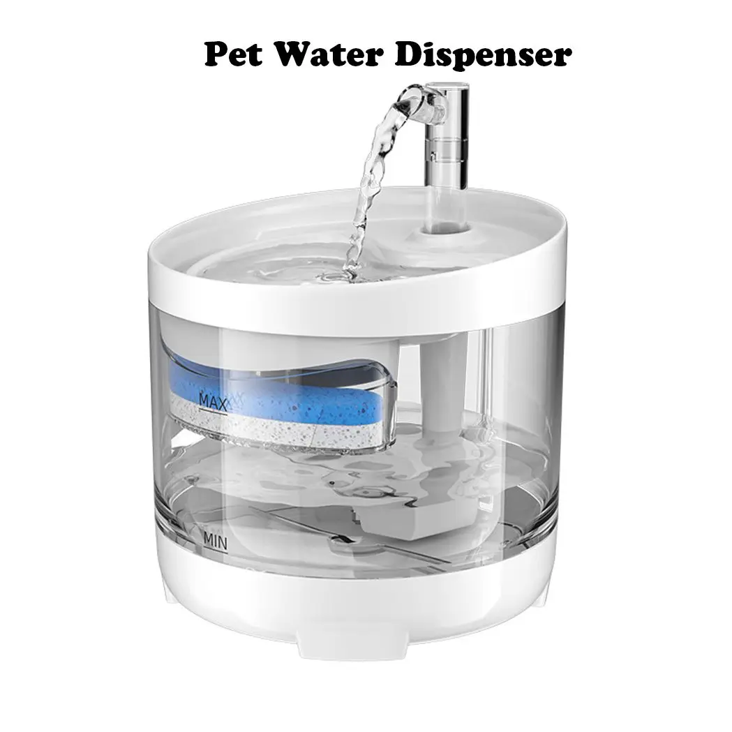 Automatic Induction 1.6L Silent Automatic Circulating Drinking Bowl Water Fountain Drinking Pet Water Dispenser Cat/Dog
Automatic Induction 1.6L Silent Automatic Circulating Drinking Bowl Water Fountain Drinking Pet Water Dispenser Cat/Dog