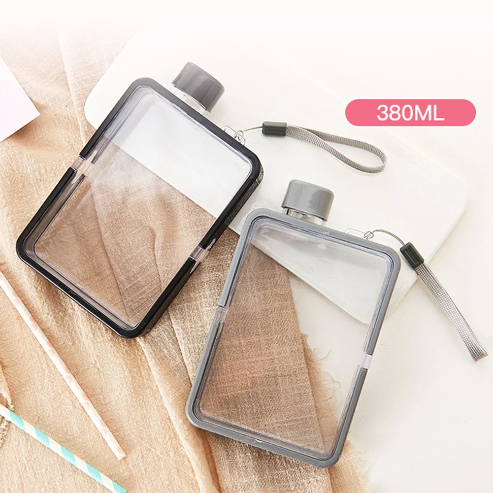 A5 Flat Water Bottle Water Cup Mugs Creative Reusable Portable Sports Bottle Outdoors Travel Leakproof Cup Milk Tea Water Bottle
A5 Flat Water Bottle Water Cup Mugs Creative Reusable Portable Sports Bottle Outdoors Travel Leakproof Cup Milk Tea Water Bottle