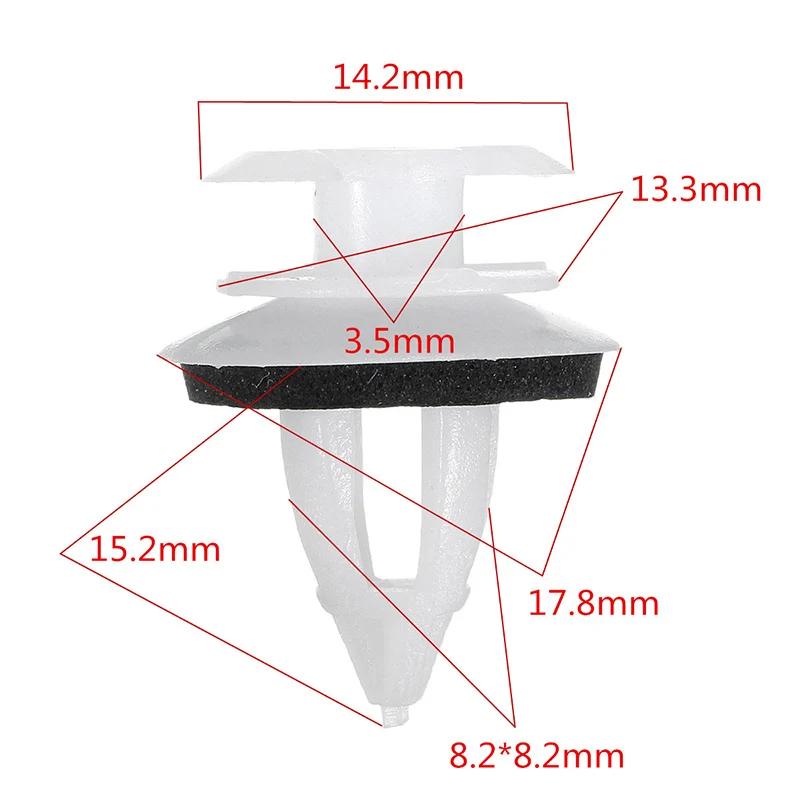Retainer Car Plastic For BMW BE36 E38 E39 E46 X5 M3 White Parts With Washers 7.5-8mm Door Practical Accessories
Retainer Car Plastic For BMW BE36 E38 E39 E46 X5 M3 White Parts With Washers 7.5-8mm Door Practical Accessories