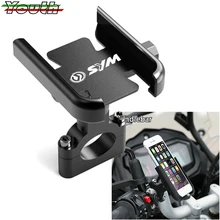 For SYM Maxsym 400 600 TL500 CRUISYM 125 180 300 Jet 14 125 GTS 250i 300i Motorcycle Handlebar Mirror Mobile Phone Holder Stand