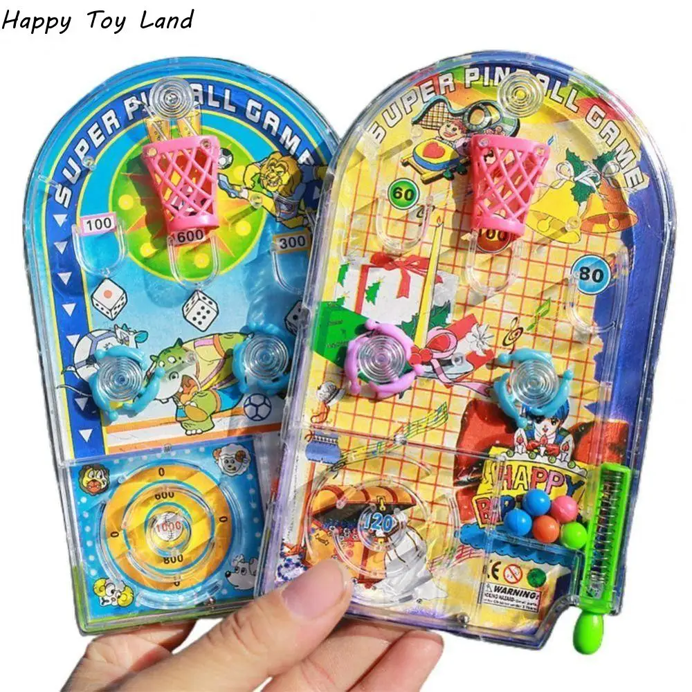 Classic Toys Games Vintage Mini Pinball Machine Interactive Toy Portable Cute Pattern Board Game Pinball Machine for Kids
Classic Toys Games Vintage Mini Pinball Machine Interactive Toy Portable Cute Pattern Board Game Pinball Machine for Kids