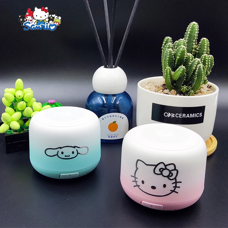 Hello Kitty Sanrio Bluetooth Speakers Kawaii Anime Cinnamoroll Cartoon Cute Cinnamoroll Portable Mini Bluetooth Sound Girls Gift
Hello Kitty Sanrio Bluetooth Speakers Kawaii Anime Cinnamoroll Cartoon Cute Cinnamoroll Portable Mini Bluetooth Sound Girls Gift