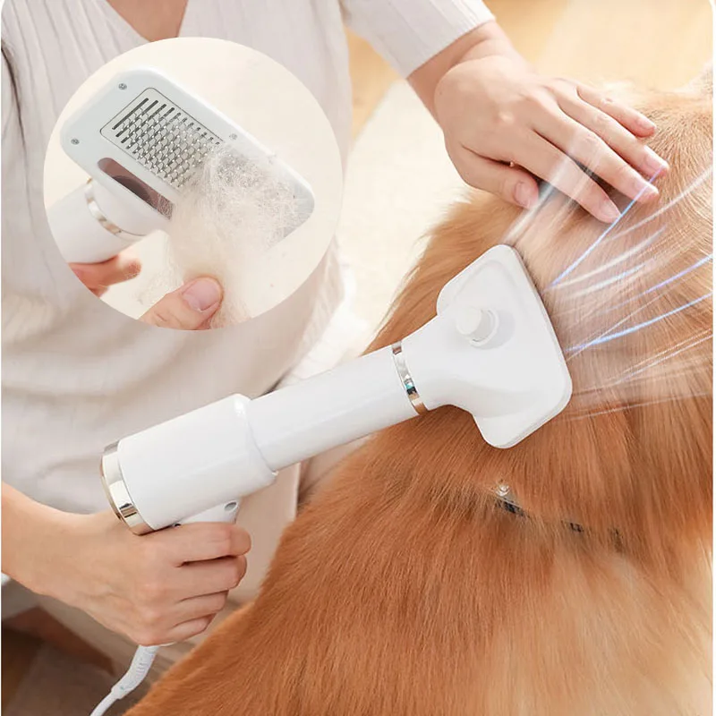 New Upgrade Adjustable 2-In-1 Low Noise Dog Dryer Quiet Pet hair removal comb Brush Kitten Cat Hair Grooming Puppy Fur Blower
New Upgrade Adjustable 2-In-1 Low Noise Dog Dryer Quiet Pet hair removal comb Brush Kitten Cat Hair Grooming Puppy Fur Blower