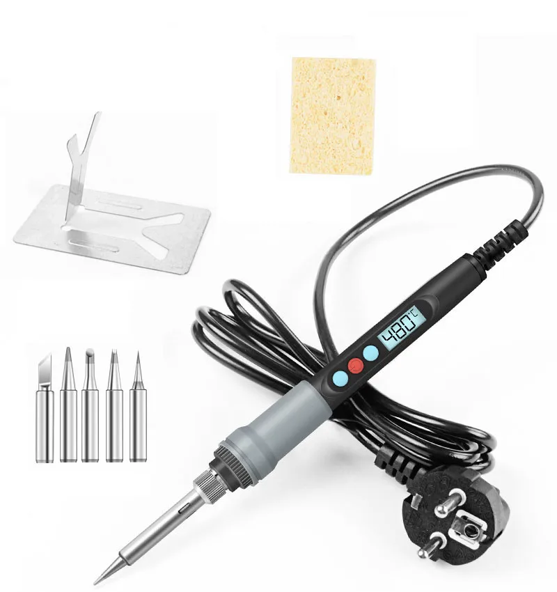 90W Soldering Iron LED Digital Display Adjustment And Repair 110V Electric Solder Iron 220V Portable Tin Welding Tools
90W Soldering Iron LED Digital Display Adjustment And Repair 110V Electric Solder Iron 220V Portable Tin Welding Tools