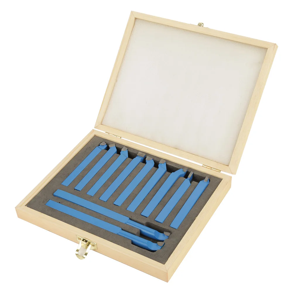 11Pcs 8*8mm Lathe Tools Carbide Tipped Welding Milling Cutting Turning Tool Set Turning Tool Turning Tool Turning Tool Turning
11Pcs 8*8mm Lathe Tools Carbide Tipped Welding Milling Cutting Turning Tool Set Turning Tool Turning Tool Turning Tool Turning