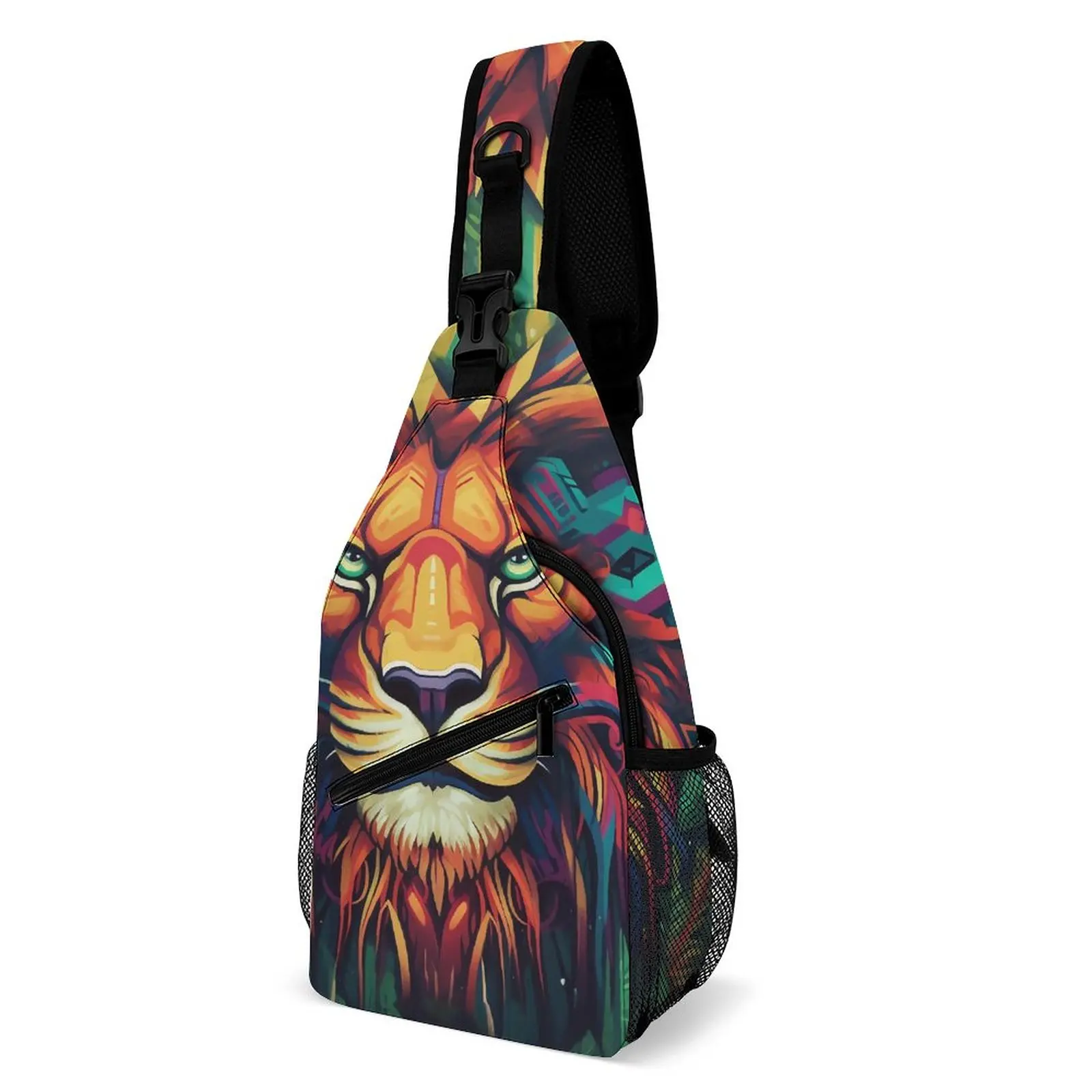 Lion Chest Bags Men Wall Graffiti Visual Impact Custom Shoulder Bag Aesthetic Phone Crossbody Bag Camping Running Sling Bags 
Lion Chest Bags Men Wall Graffiti Visual Impact Custom Shoulder Bag Aesthetic Phone Crossbody Bag Camping Running Sling Bags