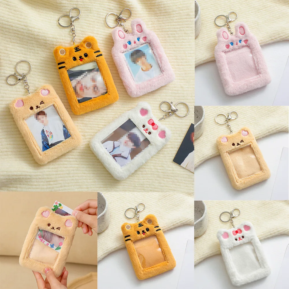 Kawaii Bear tiger ID Credit Case Cartoon Plush animals Photocard Protector Case Keychain Photo Card Holder women Card Cover
Kawaii Bear tiger ID Credit Case Cartoon Plush animals Photocard Protector Case Keychain Photo Card Holder women Card Cover