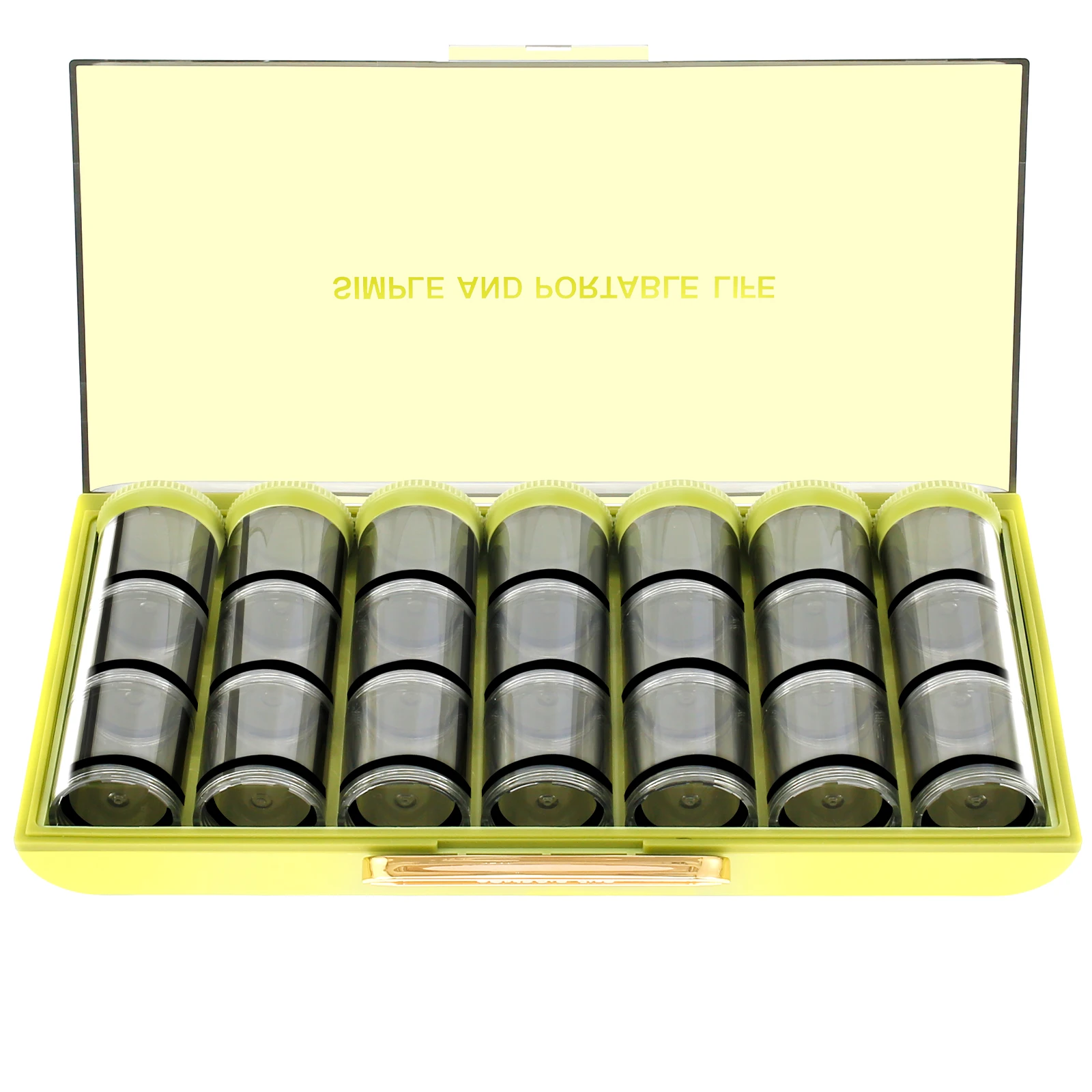 Контейнер для таблеток 7 дней, 21 ячейка, пылезащитный Еженедельный контейнер для таблеток, портативный прозрачный органайзер для таблеток для путешествий, многоразовые большие Еженедельные таблетки 
Контейнер для таблеток 7 дней, 21 ячейка, пылезащитный Еженедельный контейнер для таблеток, портативный прозрачный органайзер для таблеток для путешествий, многоразовые большие Еженедельные таблетки