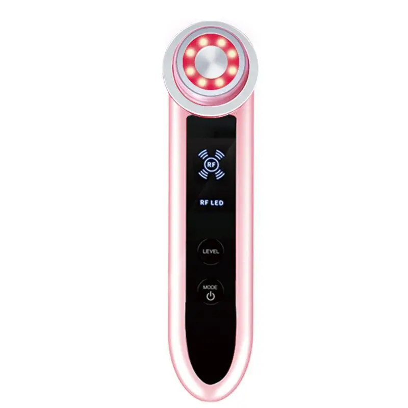 

RF Radio Frequency Introduction Instrument RF Micro-current Beauty Instrument Multifunctional Household Facial Cleansing