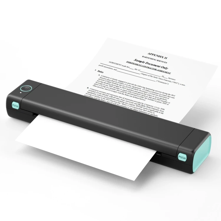 New 2023 Products M08F Portable Handheld Wireless Inkless Thermal Printer A4 Mini Printer
New 2023 Products M08F Portable Handheld Wireless Inkless Thermal Printer A4 Mini Printer