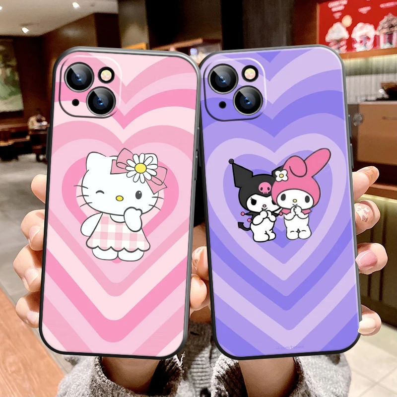Japan Holle Kitty Phone Case For Apple iPhone 13 12 11 Pro 12 13 Mini X XR XS Max SE 6 6s 7 8 Plus Liquid Silicon Black Back
Japan Holle Kitty Phone Case For Apple iPhone 13 12 11 Pro 12 13 Mini X XR XS Max SE 6 6s 7 8 Plus Liquid Silicon Black Back