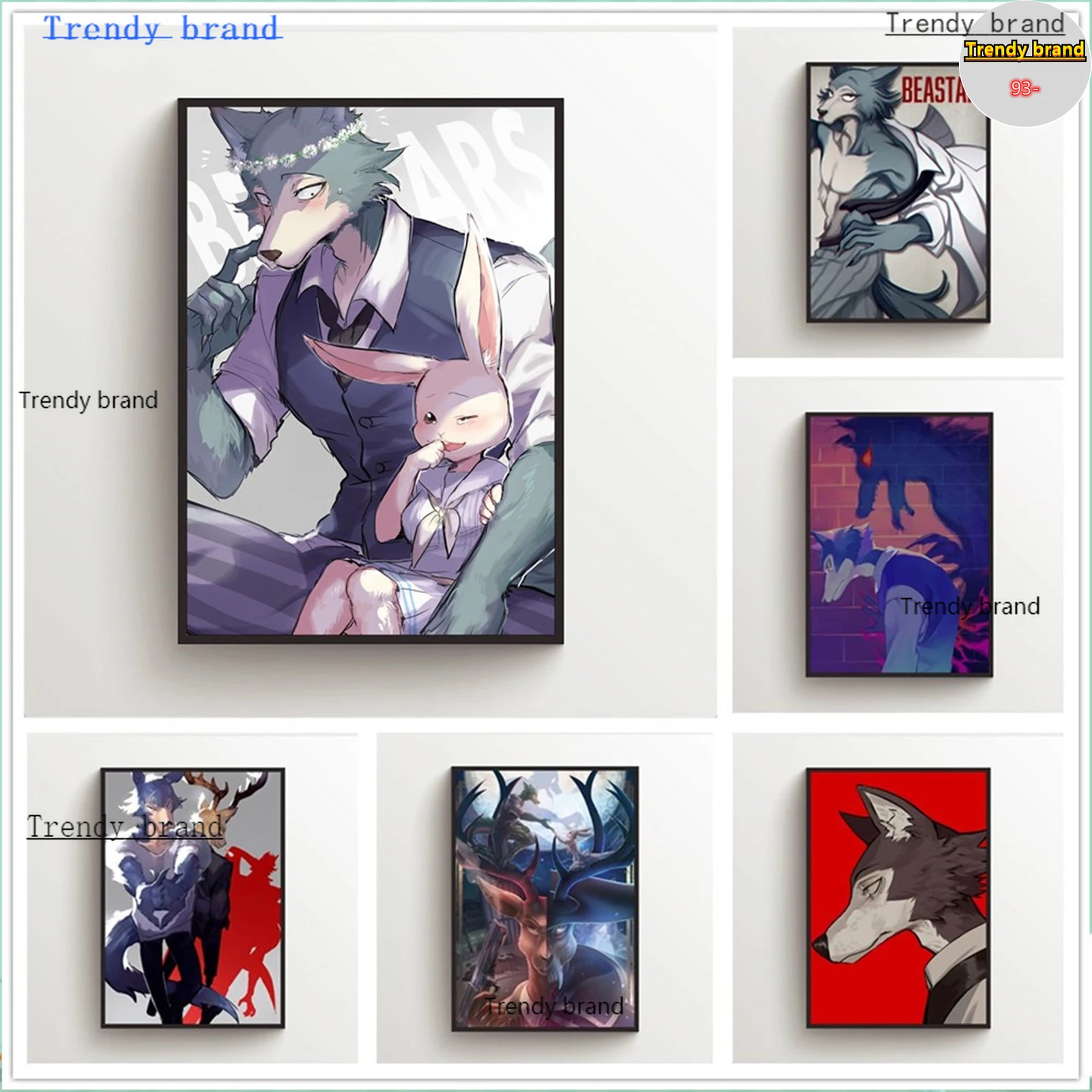 BEASTARS Legosi Anime Popular Canvas Painting Art Nordic Posters and Prints Wall Pictures for Living Room Decoration Frameless
BEASTARS Legosi Anime Popular Canvas Painting Art Nordic Posters and Prints Wall Pictures for Living Room Decoration Frameless