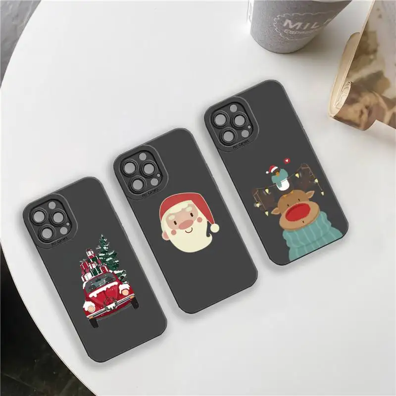 Merry Christmas Santa Claus Elk Phone Case For iPhone 13 12 11 Pro MAX Mini X XS XR 7 8 Plus Camera Lens Liquid Silicone
Merry Christmas Santa Claus Elk Phone Case For iPhone 13 12 11 Pro MAX Mini X XS XR 7 8 Plus Camera Lens Liquid Silicone