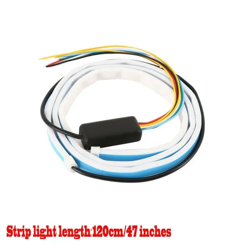 12V 1.2M Colorful Car Rear Trunk Tail Light Dynamic Streamer Reverse Warning LED Strip Auto Additional Break Trun Signal Lamp
12V 1.2M Colorful Car Rear Trunk Tail Light Dynamic Streamer Reverse Warning LED Strip Auto Additional Break Trun Signal Lamp