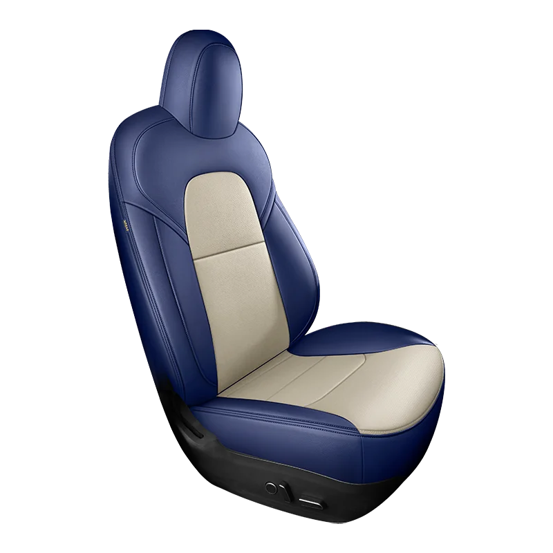Tesla Model Y 3 Custom Fit Car Seat Cover Accessories Specific For Tesla Full Covered Durable Leather For 5 Seats Blue White
Tesla Model Y 3 Custom Fit Car Seat Cover Accessories Specific For Tesla Full Covered Durable Leather For 5 Seats Blue White