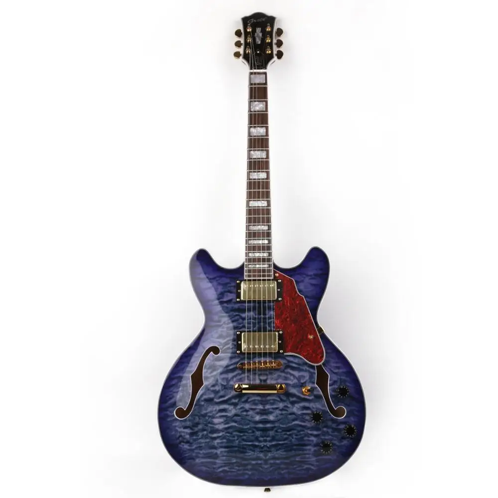 Good quality jazz hollow body f hole quilted maple electric guitar electricas electro electrique guitare guiter guitarra gitar
Good quality jazz hollow body f hole quilted maple electric guitar electricas electro electrique guitare guiter guitarra gitar