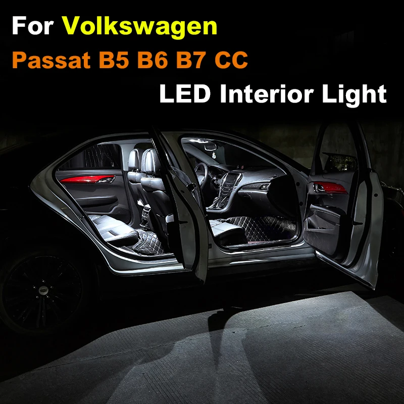 Canbus For Volkswagen VW Passat B5 B6 B7 CC Sedan Variant 1997-2014 Vehicle LED Interior Light Bulb Dome Map Reading Lamp Kit
Canbus For Volkswagen VW Passat B5 B6 B7 CC Sedan Variant 1997-2014 Vehicle LED Interior Light Bulb Dome Map Reading Lamp Kit