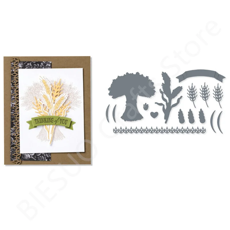 WHEAT Clear Stamps and Cut Dies 2022 New Arrivals DIY Craft Scrapbooking Album Handmade Embossing Seal Decoration Cards Stencil
WHEAT Clear Stamps and Cut Dies 2022 New Arrivals DIY Craft Scrapbooking Album Handmade Embossing Seal Decoration Cards Stencil